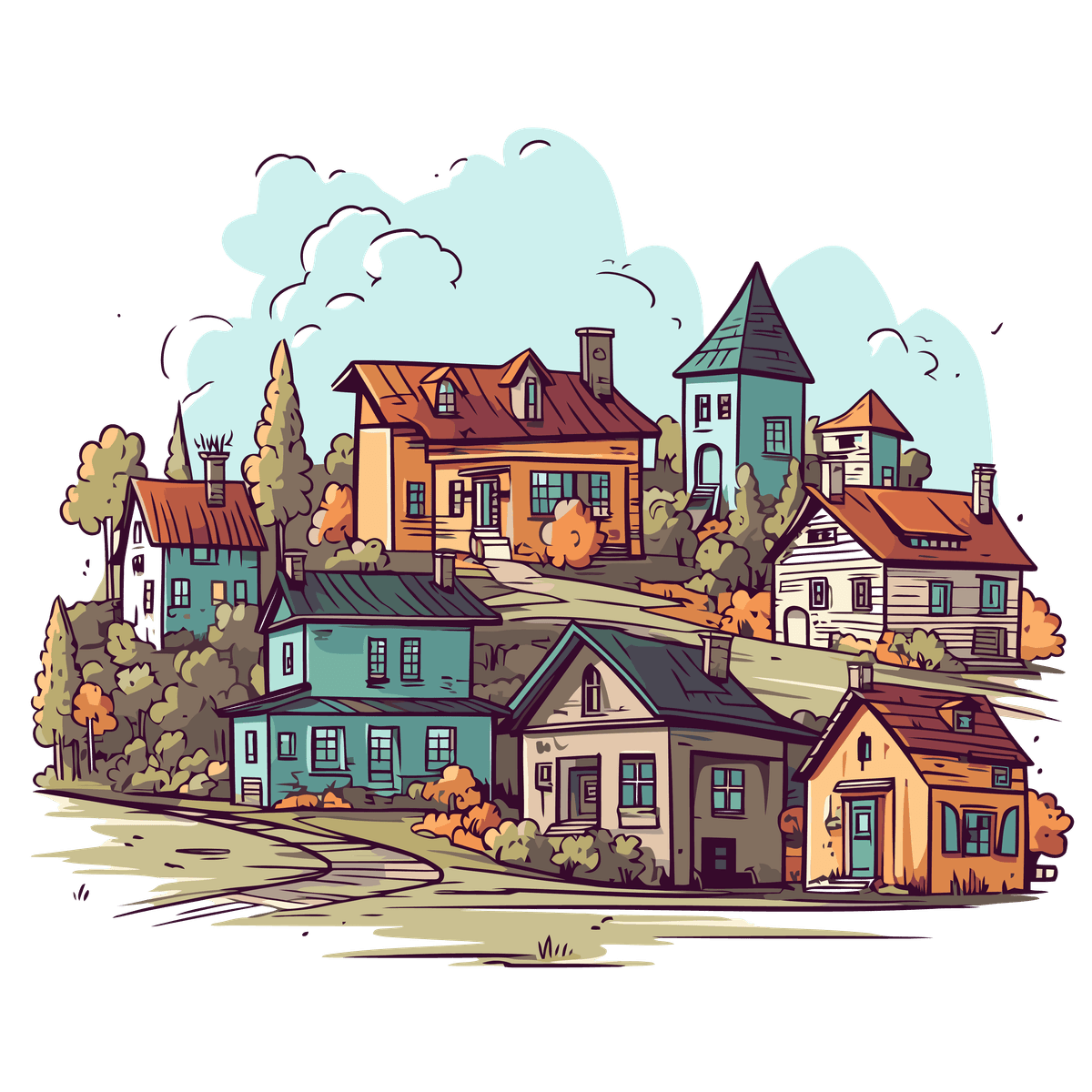Cute house